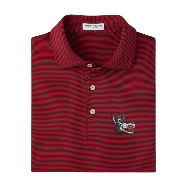 Black Jubilee Stripe Polo - Vault W